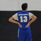 One of the players for the “Wet Dream Team” wearing a “knee-grow” jersey (News 5 Cleveland screenshot)